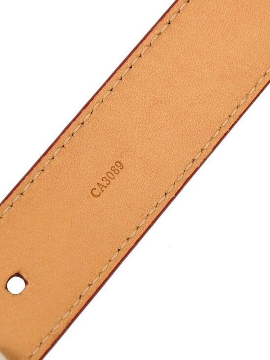 Louis Vuitton Monogram Vernis Red Ceinture Belt M6980U CA3089 #90/36 178026 main image 9